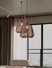 Миниатюра фото подвесной светильник inodesign rattan ride 44.3001 | 220svet.ru